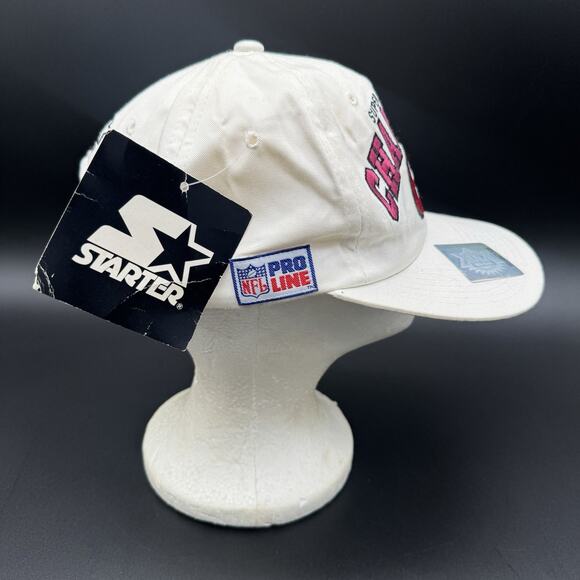 New With Tag Vintage Starter NFL 49ers Snap Back Hat Super Bowl Champions XXIX - Picture 3 of 8